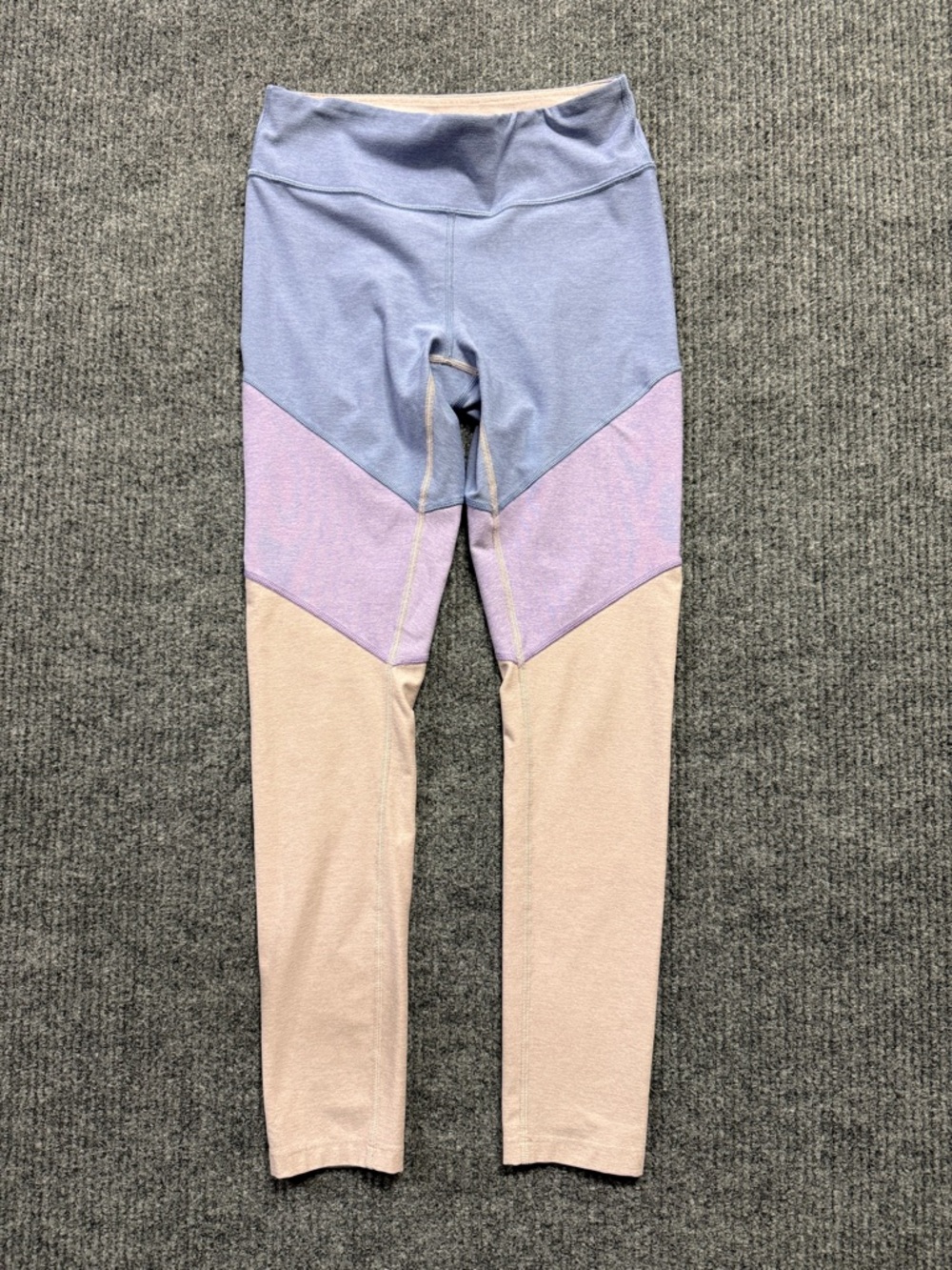Outdoor Voices - Light Blue, Lavender & peach leggings-Small